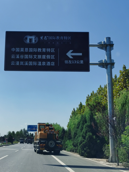 地产导视指示牌展示